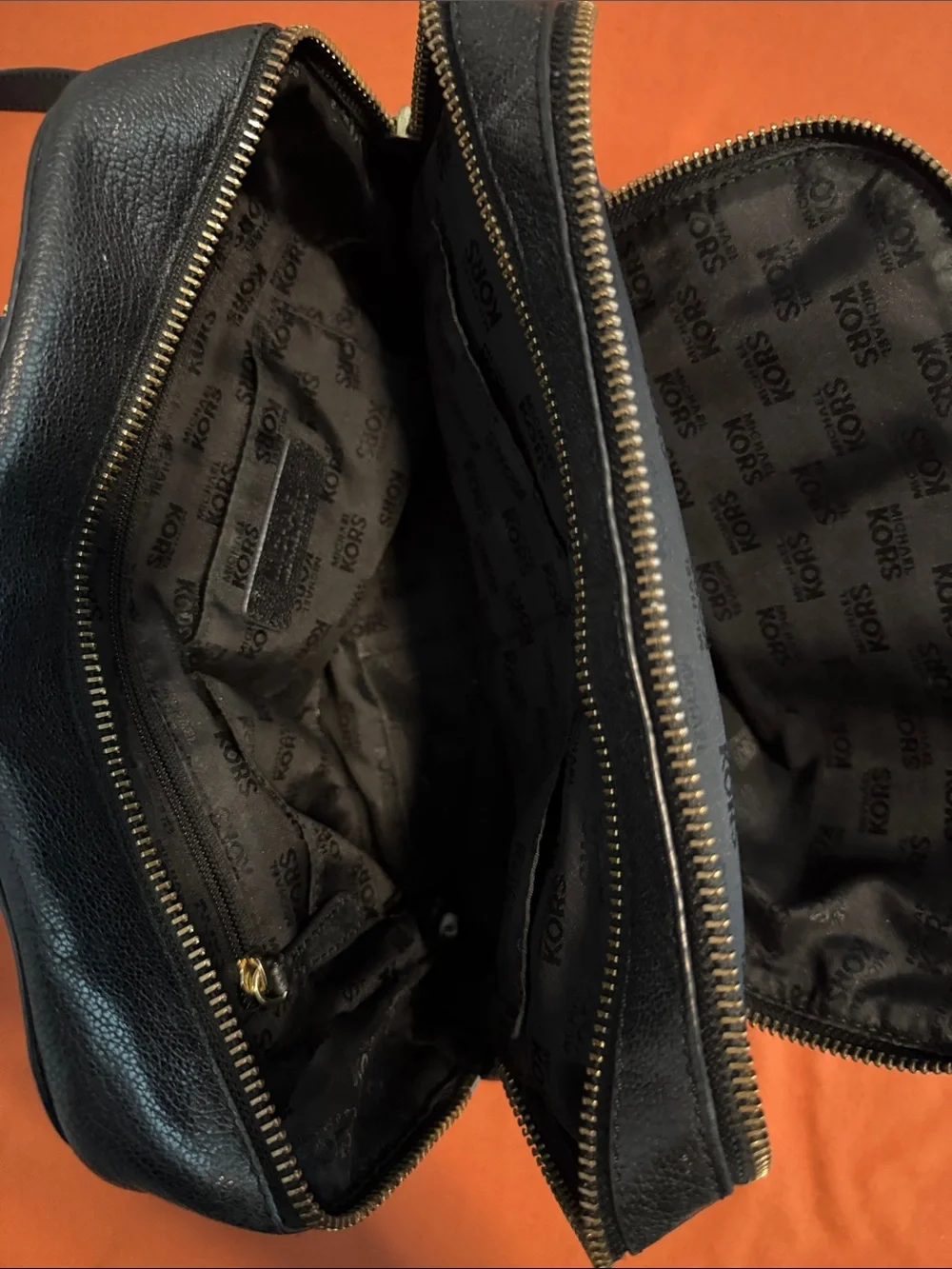 Michael Kors Alexis LG Black Leather Satchel 38S6YZES2L